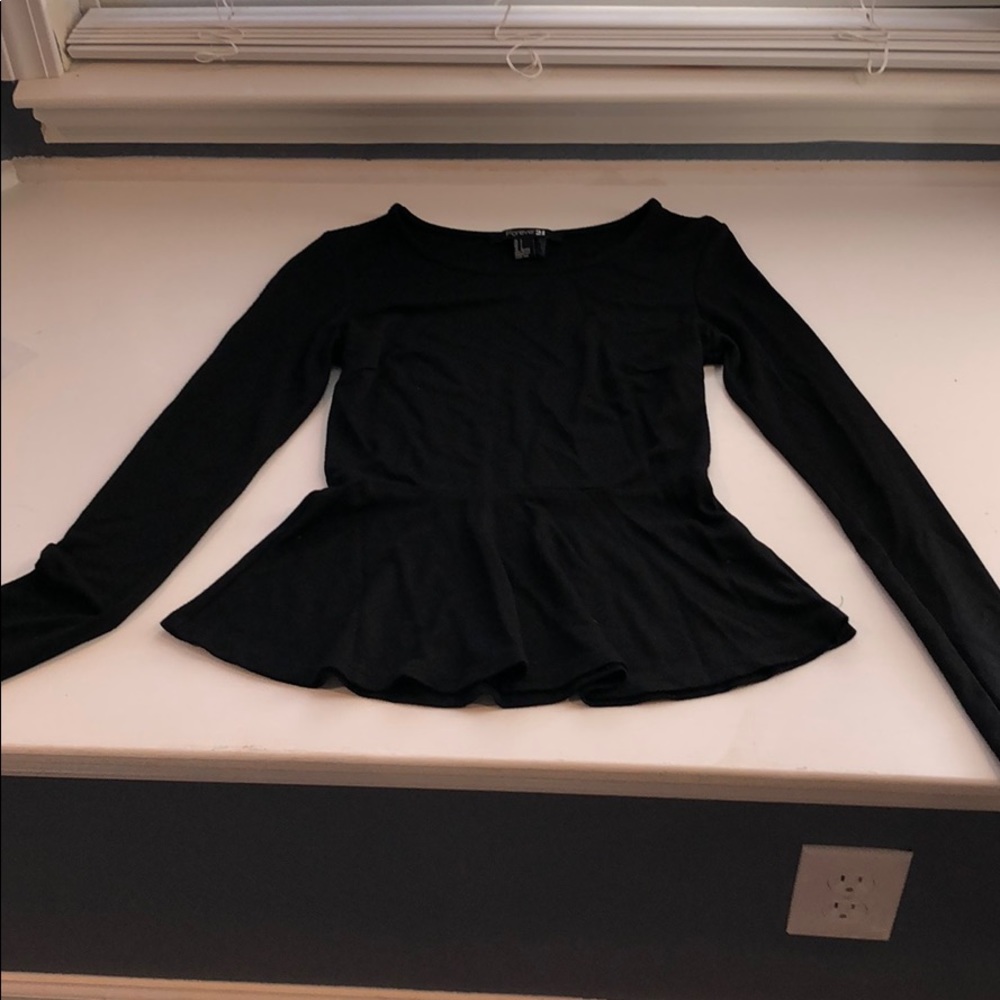 Forever 21 peplum top.